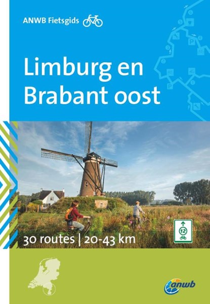 ANWB fietsgids 8 : Limburg en Brabant Oost, Corine Koolstra & Harry Bunk - Paperback - 9789018038557