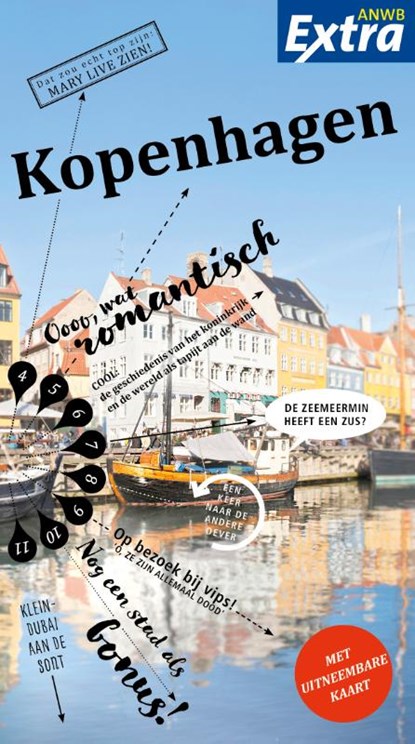 Kopenhagen anwb extra, niet bekend - Paperback - 9789018041427