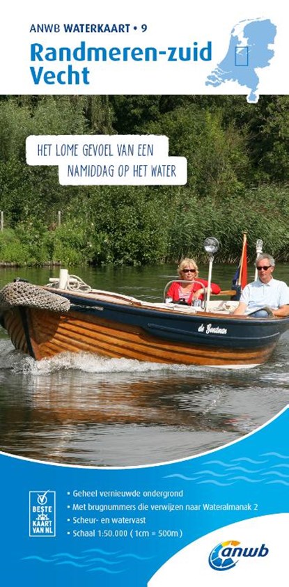Randmeren-zuid / Vecht,  - Gebonden - 9789018046040