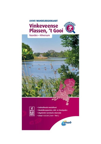 Vinkeveense Plassen, 't Gooi, ANWB - Overig - 9789018046521