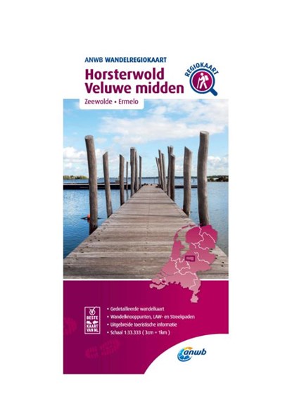 Horsterwold, Veluwe midden, ANWB - Gebonden - 9789018046538