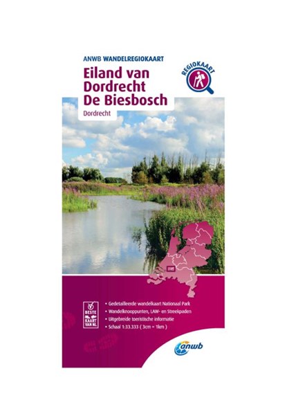 Eiland van Dordrecht, Biesbosch, ANWB - Overig - 9789018046620