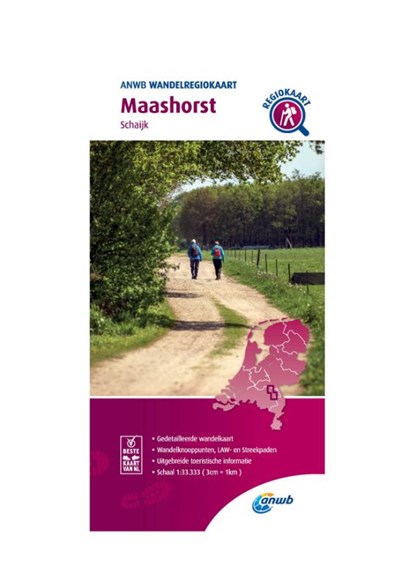 Maashorst 1:33.333, ANWB - Gebonden - 9789018046705