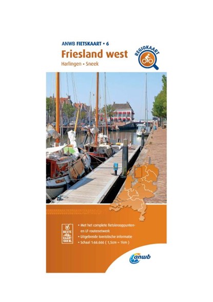 Friesland west, ANWB - Gebonden - 9789018047078
