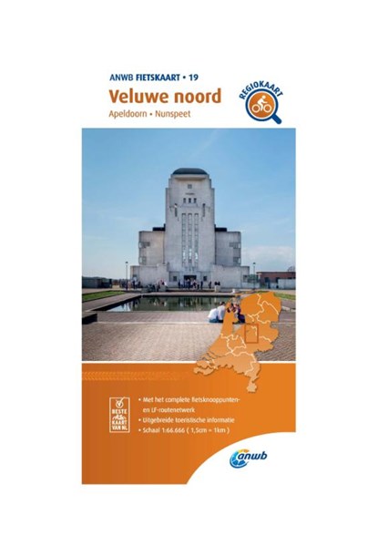 Fietskaart Veluwe noord 1:66.666, ANWB - Gebonden - 9789018047207