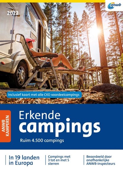 Erkende Campings 2022, ANWB - Paperback - 9789018048129