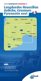 ANWB Wegenkaart Frankrijk 13. Languedoc-Roussillon/Ardeche/Cevennen/ Pyreneeen-Oost -  - 9789018048440