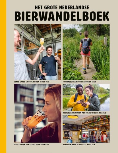 Het grote Nederlandse Bierwandelboek, Guido Derksen - Paperback - 9789018048778