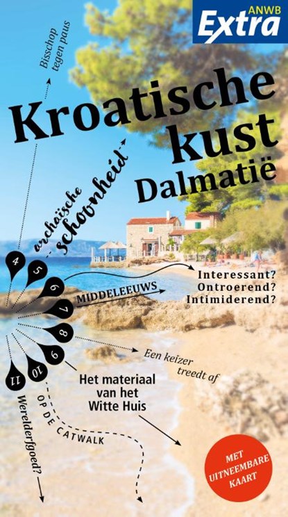 Kroatische kust, Dalmatië, niet bekend - Paperback - 9789018048952