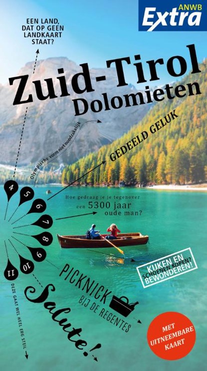 Zuid-Tirol, Dolomieten, niet bekend - Paperback - 9789018049010