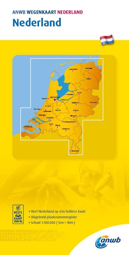 Wegenkaart Nederland, ANWB - Overig - 9789018053796