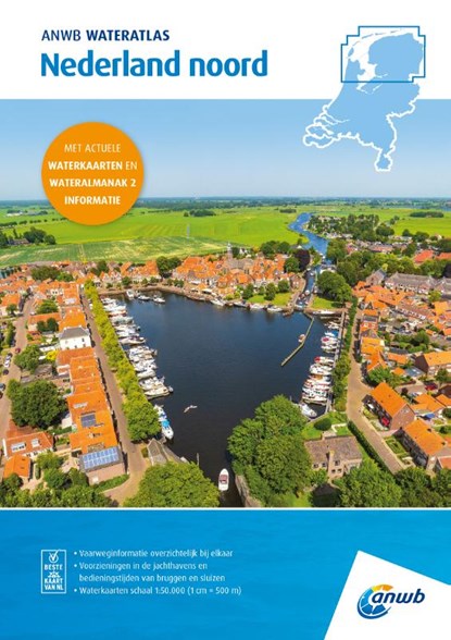 Wateratlas Nederland Noord, ANWB - Gebonden - 9789018054069