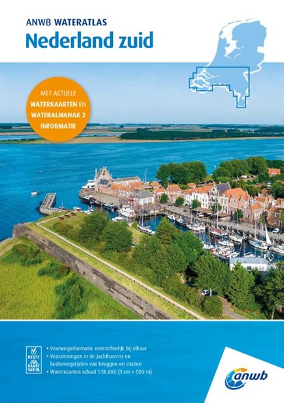 Wateratlas Nederland Zuid, ANWB - Gebonden - 9789018054083