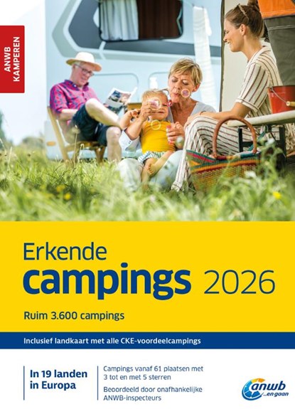 Erkende Campings 2026, ANWB - Paperback - 9789018054748
