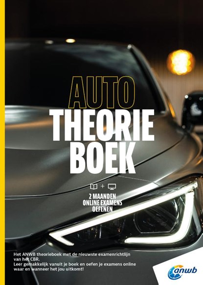 Auto Theorieboek B + Online examens oefenen, ANWB - Paperback - 9789018054908