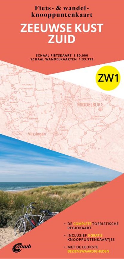 ZW1. Zeeuwse Kust zuid, niet bekend - Gebonden - 9789018055110