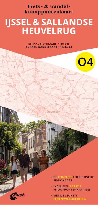 O4. IJssel & Sallandse Heuvelrug, niet bekend - Gebonden - 9789018055202