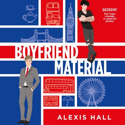 Boyfriend material, Alexis Hall - Luisterboek MP3 - 9789020541472