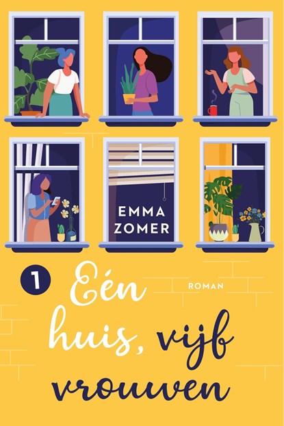 Eén huis, vijf vrouwen, Emma Zomer - Ebook - 9789020542165