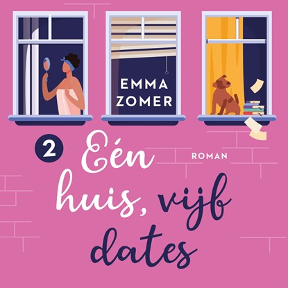 Eén huis, vijf dates, Emma Zomer - Luisterboek MP3 - 9789020542196