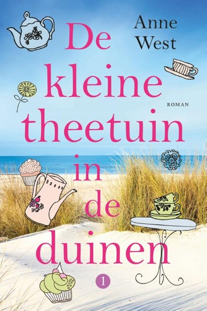De kleine theetuin in de duinen, Anne West - Paperback - 9789020543445