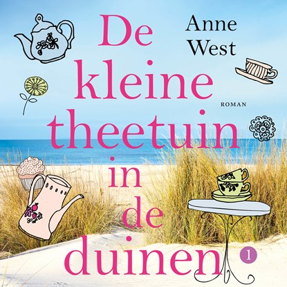 De kleine theetuin in de duinen, Anne West - Luisterboek MP3 - 9789020543469