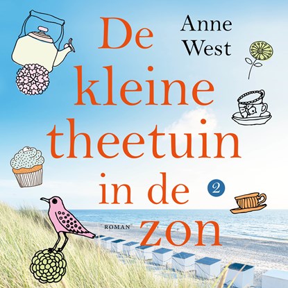 De kleine theetuin in de zon, Anne West - Luisterboek MP3 - 9789020549140