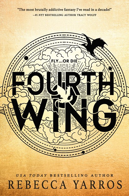Fourth Wing (Engelstalige editie), Rebecca Yarros - Paperback - 9789020564068