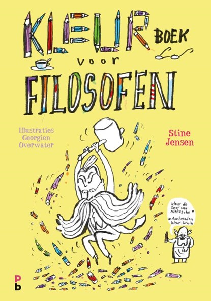 Kleurboek voor filosofen, Stine Jensen - Paperback - 9789020608700