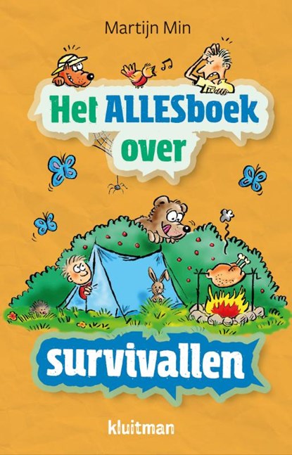 Het allesboek over survivallen, Martijn Min - Gebonden - 9789020618259