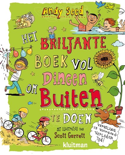 Het briljante boek vol dingen om buiten te doen, Andy Seed - Gebonden - 9789020618426