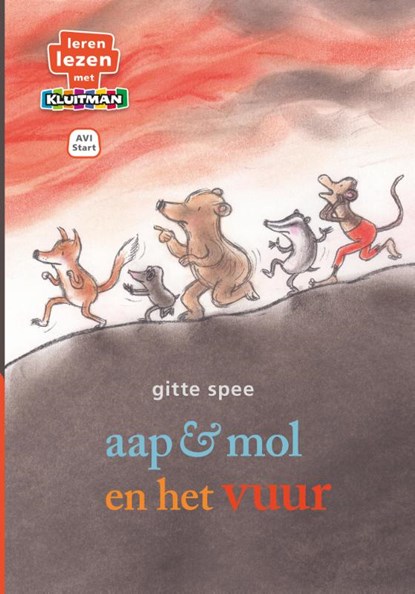 aap & mol en het vuur, Gitte Spee - Gebonden - 9789020676839