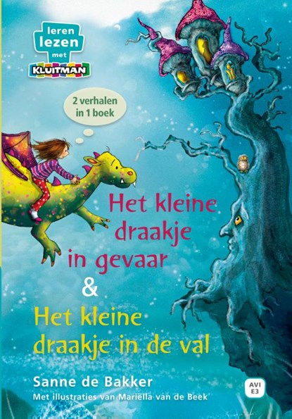Het kleine draakje in gevaar & Het kleine draakje in de val, Sanne de Bakker - Gebonden - 9789020676891