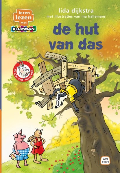 De hut van das, Lida Dijkstra - Gebonden - 9789020678437