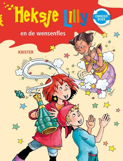 Heksje Lilly omkeerboek. De vampier met wiebeltanden/De wensenfles, KNISTER - Gebonden - 9789020683288