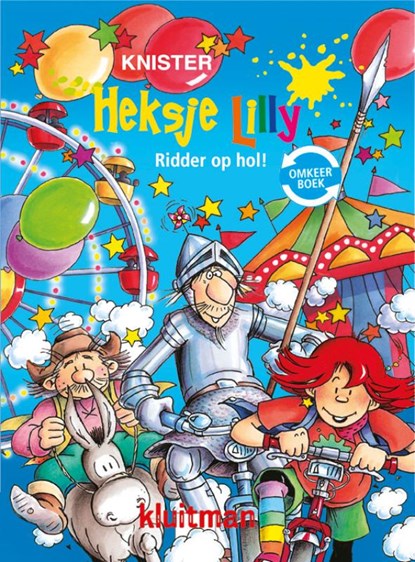 Omkeerboek Ridder op hol! / Redding in de ruimte, KNISTER - Gebonden - 9789020683349