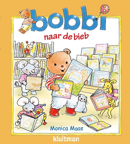 Bobbi naar de bieb, Monica Maas - Gebonden - 9789020683455
