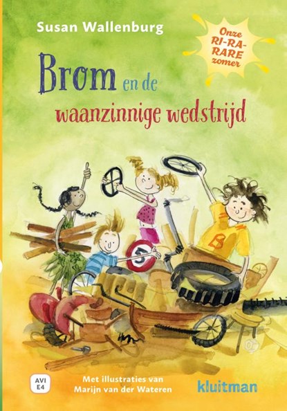 Onze RI-RA-RARE zomer. Brom en de waanzinnige wedstrijd, Susan Wallenburg - Gebonden - 9789020693225