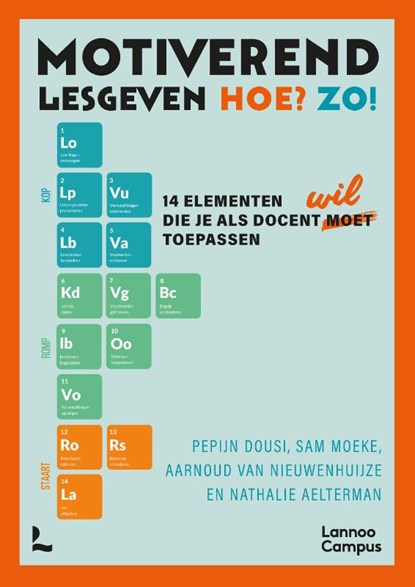 Motiverend lesgeven. Hoe? Zo!, Pepijn Dousi ; Sam Moeke ; Aarnoud van Nieuwenhuijze ; Nathalie Aelterman - Paperback - 9789020910858