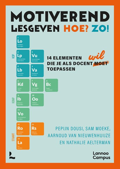 Motiverend lesgeven. Hoe? Zo!, Pepijn Dousi ; Sam Moeke ; Aarnoud van Nieuwenhuijze ; Nathalie Aelterman - Ebook - 9789020911237