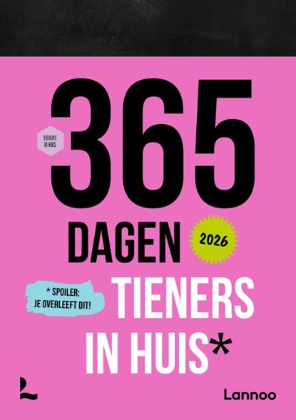 Scheurkalender 365 dagen tieners in huis 2026, Tieners in huis - Paperback - 9789020942149