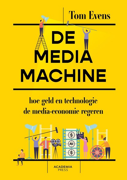De mediamachine, Tom Evens - Ebook - 9789020970821