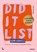 Did it list voor koppels: maak jullie reverse bucketlist, Elise De Rijck - Gebonden - 9789020971170