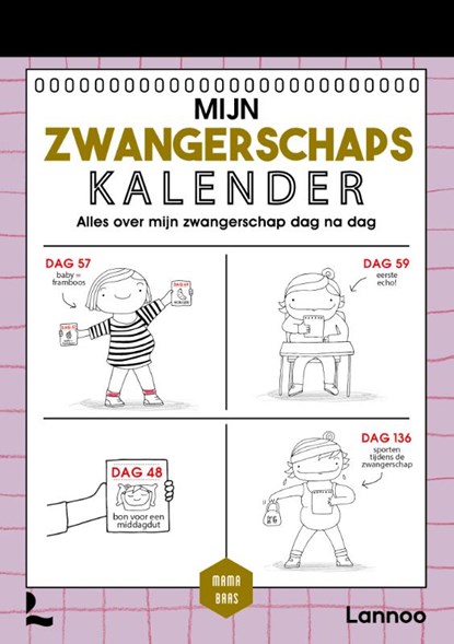 Mijn zwangerschapskalender, Emma Thyssen ; Mama Baas - Paperback - 9789020981698