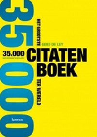Het grootste citatenboek ter wereld | Gerd De Ley | 
