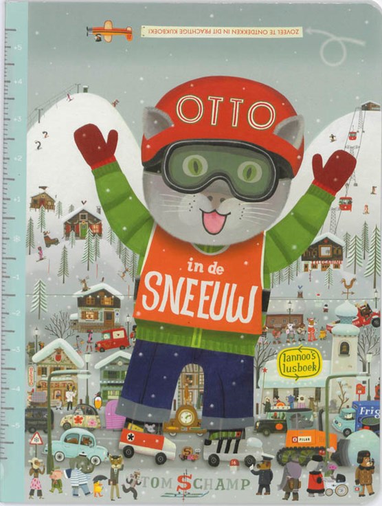 Otto in de sneeuw