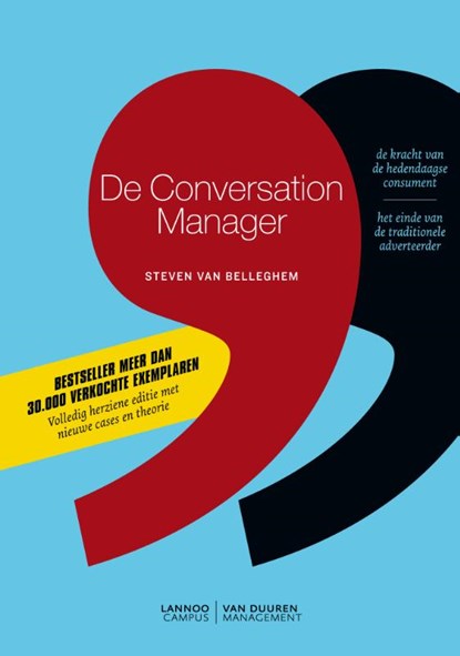De Conversation Manager, Steven van Belleghem - Ebook - 9789020991635