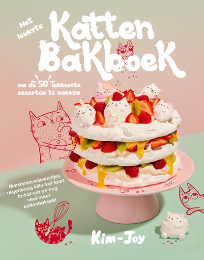 Het leukste katten bakboek, Kim-Joy - Gebonden - 9789021041896
