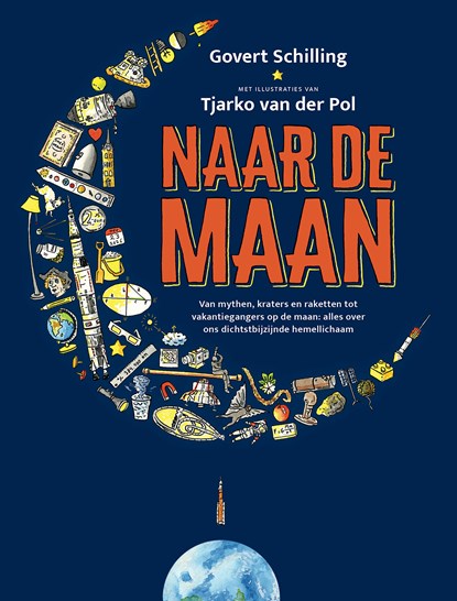 Naar de maan, Govert Schilling - Ebook - 9789021044781