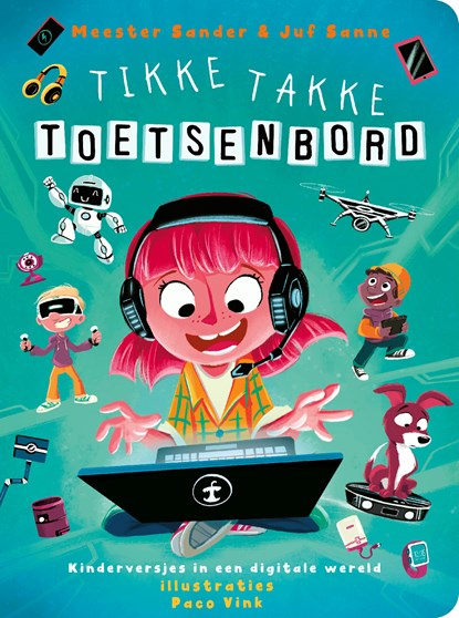 Tikke takke toetsenbord, Sander Gordijn ; Sanne Ramakers - Gebonden - 9789021051734